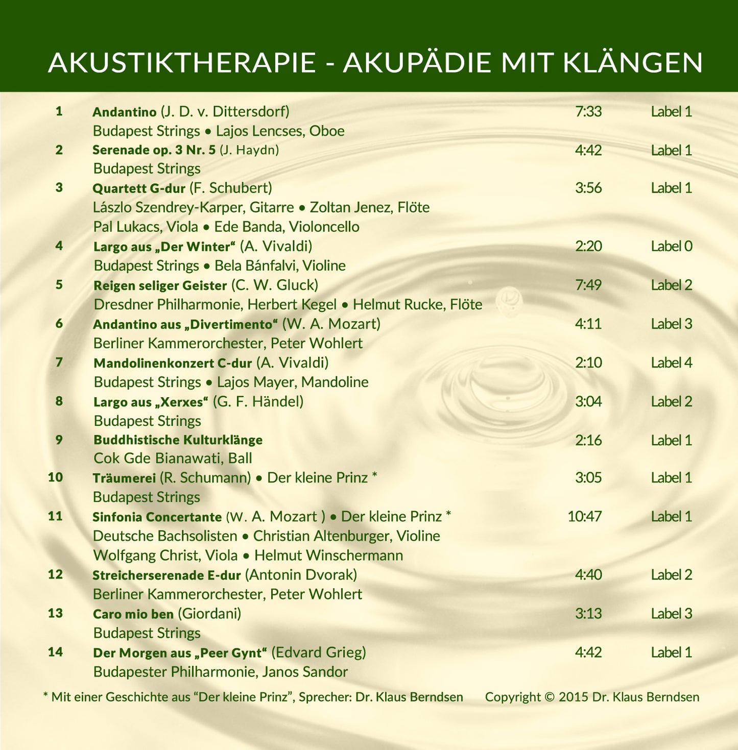 Akustiktherapie - Anregung für Gehirn und Organismus