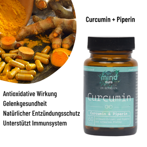 Mindura Curcumin200 + Piperin