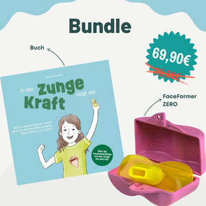 Kinder-Bundle: FaceFormer ZERO + Buch "In der Zunge liegt die Kraft"