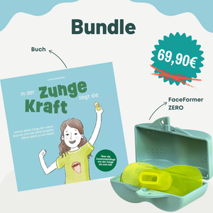 Kinder-Bundle: FaceFormer ZERO + Buch "In der Zunge liegt die Kraft"