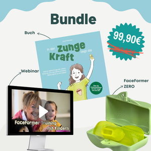 Premium Kinder-Bundle: FaceFormer ZERO + Buch + Webinar-Aufzeichnung
