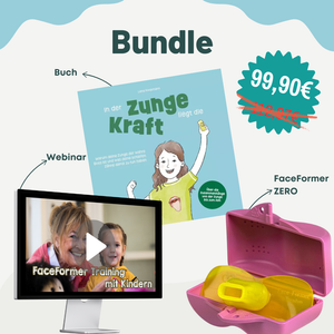 Premium Kinder-Bundle: FaceFormer ZERO + Buch + Webinar-Aufzeichnung