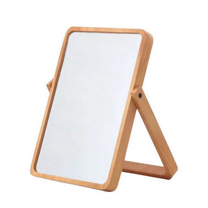 Cosmetic and therapy mirror, freely adjustable base