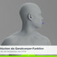 Schlucken als Ganzkoerper-Funktion, eine der drei Steuerachsen