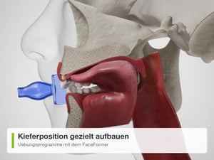 Kieferposition gezielt aufbauen: Uebungsprogramme mit dem FaceFormer